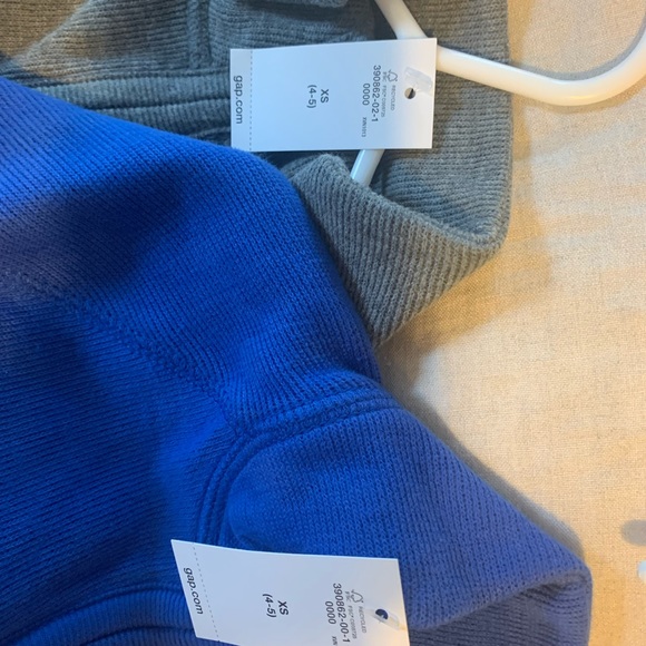 (2) NWT 3/4 Zip GAP Sweaters - Picture 3 of 4